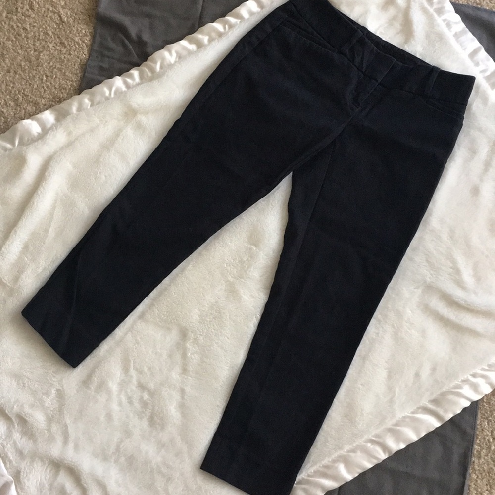 The Limited petite black skinny crop dress pants